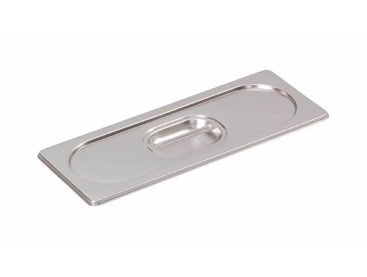 ProChef GN-Deckel 2/8 glänzend Deckel für Behälter – GN-Behälter/Gastronormbehälter – chromnickel-stahl