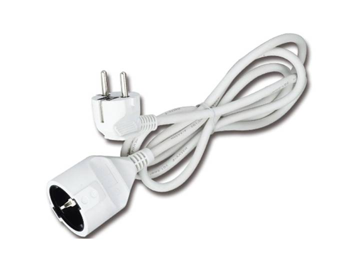Verlengsnoer - Aigi Gamon - 3680W - 5 Meter - Wit Nederland