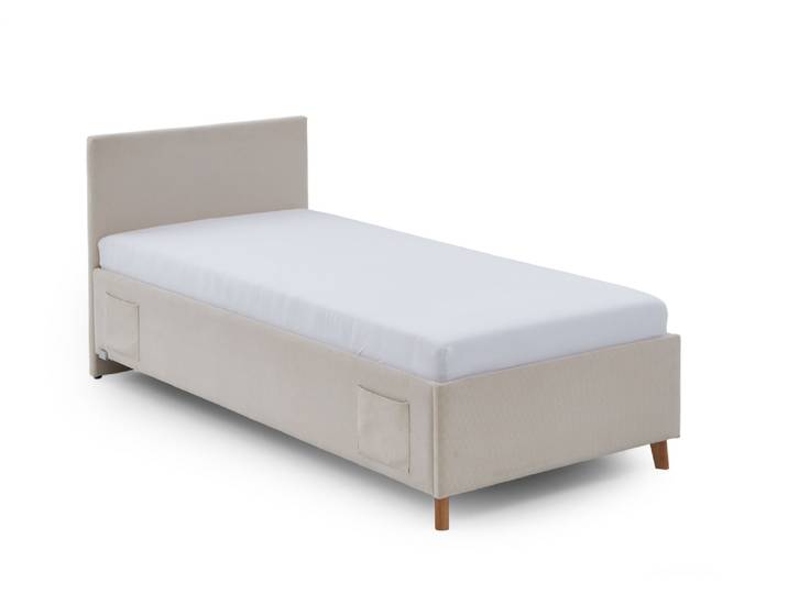 Meise Möbel Cool Polsterbett Holzfuß massiv eichefarbig