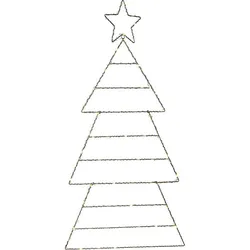 Star LED-Silhouette silber 857-35