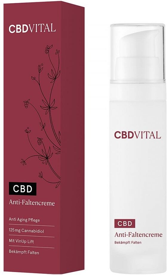 Cbd Vital Anti-faltencreme Premium 50ml