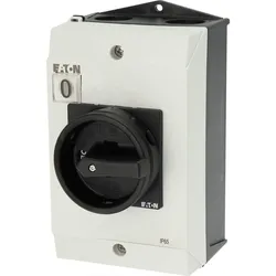 Eaton 172956 Sicherheitsschalter SUVA, T3, 32 A, Aufbau, 2 Schließer, 2 Öffner, NOT-AUS-Funktion, mit Warnschild „Sicherheitsschalter”