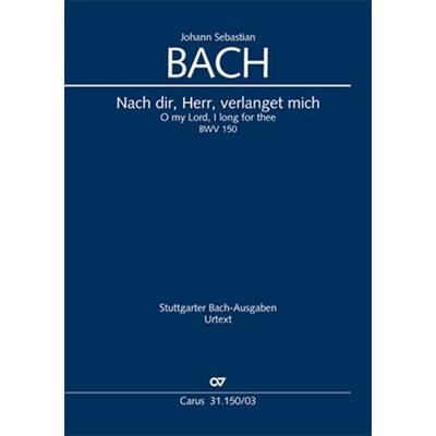 Nach dir, Herr, verlanget mich (Klavierauszug) -