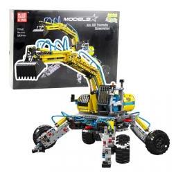 Lean Toys Leantoys Bauziegel Mobiler Erenbagger (65616088)
