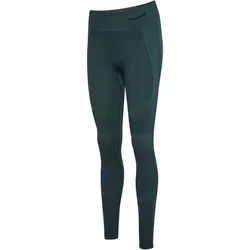 hummel hmlMT Power Seamless MW Tights Damen 6236 - green gables XS
