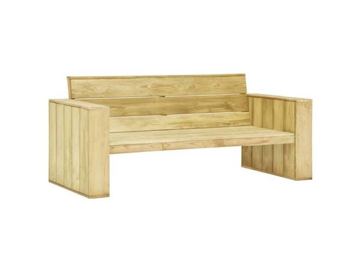 BEAU Banquette/ Banc de jardin d'extérieur - 179 cm Bois de pin imprégné mode289267