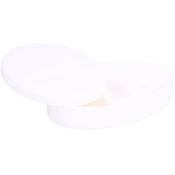 Pillendose oval Kunststoff 3 Fächer Vitalhaus