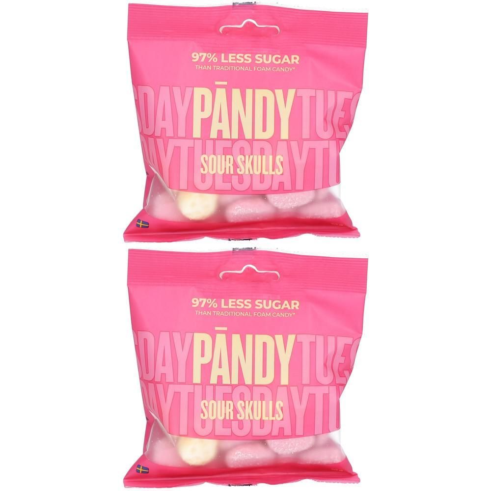 Pändy - Sour Skulls 2x 2x50 g