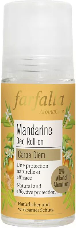 farfalla - Mandarine,ZitrusfrischerDeoRoll-on, 50 ml