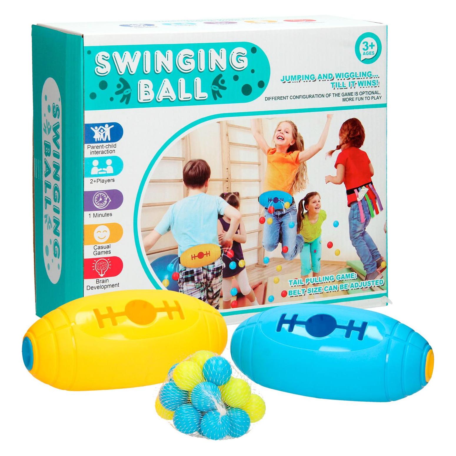 Lobbes 2-in-1-Spiel: Bänder schnappen und Ball schwingen (64940251)