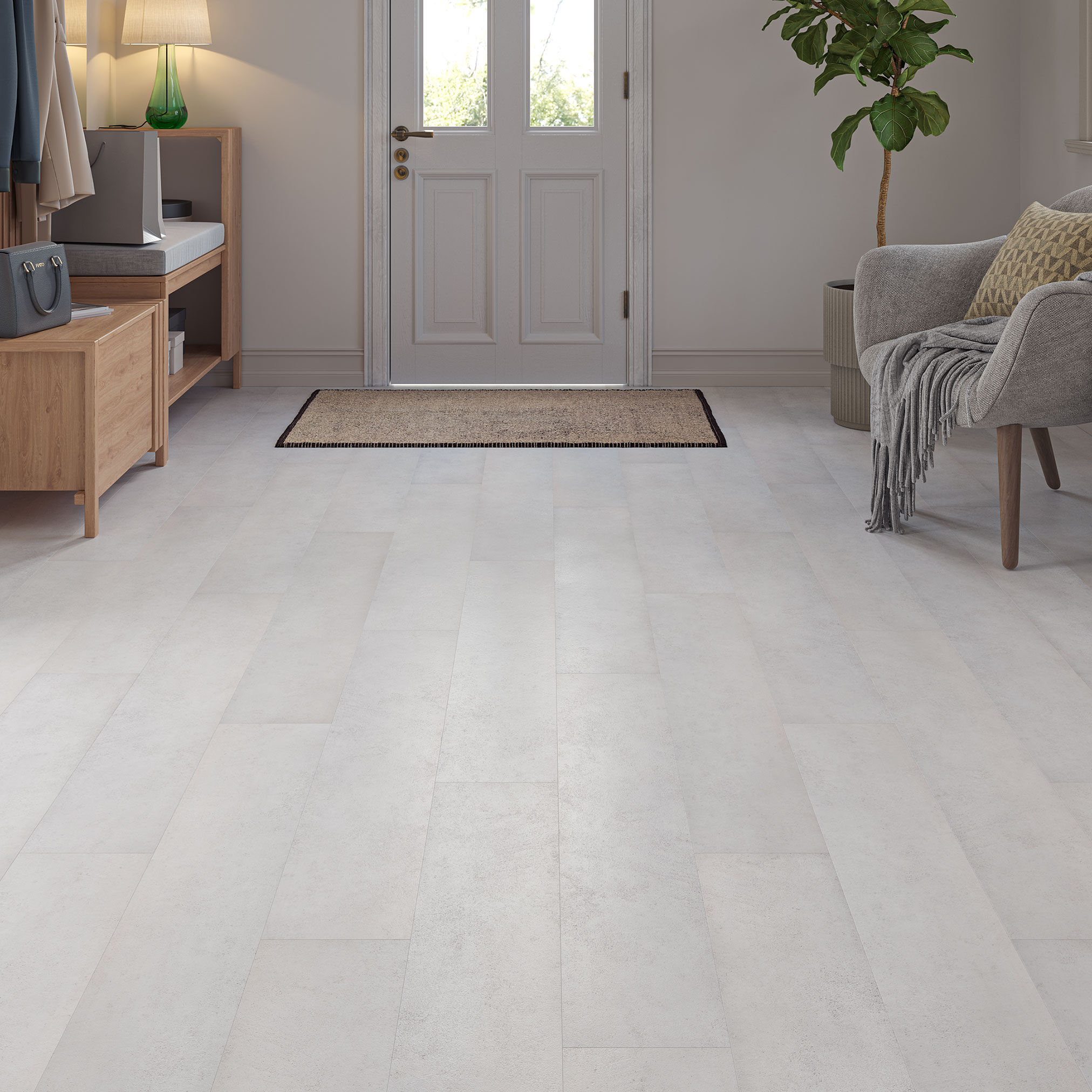Luxury Flooring 48.99m² - Versa 8mm Waterloo Oak Laminate Flooring - Water Resistant