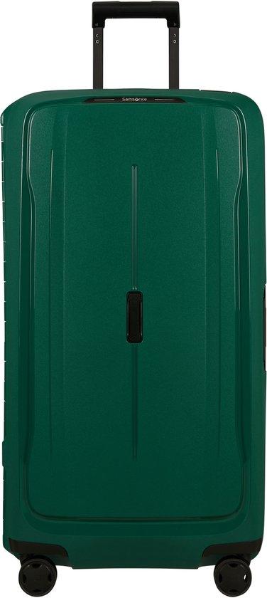 Samsonite Extra Large Hartschale Reisekoffer 110 l, TSA-Zahlenschloss, 4 Drehrollen - Alpine Green