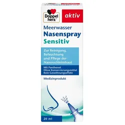DOPPELHERZ Meerwasser Nasenspray mit Panthenol 20 ml