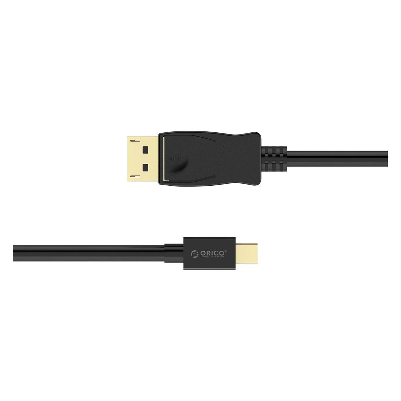 Orico XD-MDTH4 4K 30Hz Mini DisplayPort auf HDMI Kabel 3m - Schwarz (3 m) (73095481)