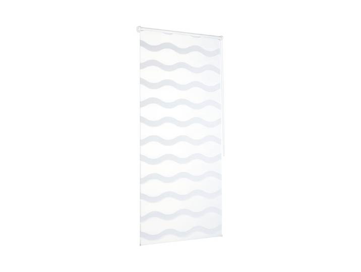 Doppelrollo Tilda Welle 75x150cm Weiss