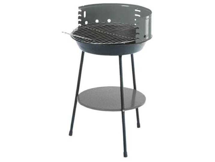 Master Grill MG915 Barbecue Rond 35 cm Jardin Charbon de Bois