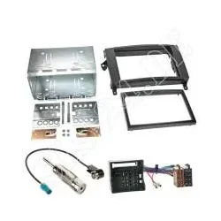 Autoradio 2-DIN Einbaurahmen Radioblende+Adapterkabel Einbauset für MERCEDES ...