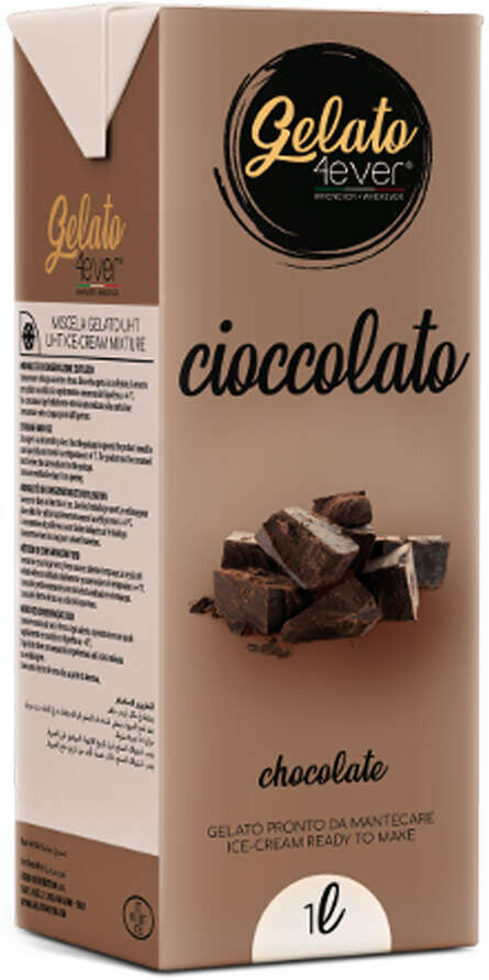 Gelato 4ever Preparato per gelato al Cioccolato 1 L