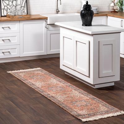 Nuloom Lennox Persian Medallion Tassel Area Rug
