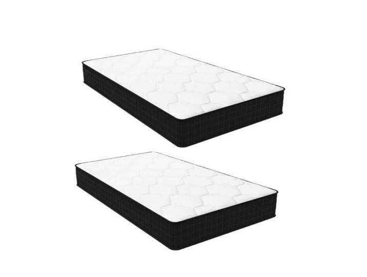 Sleivant Lot de 2 Matelas 80x200 Matelas en Mousse Épaisseur 15cm