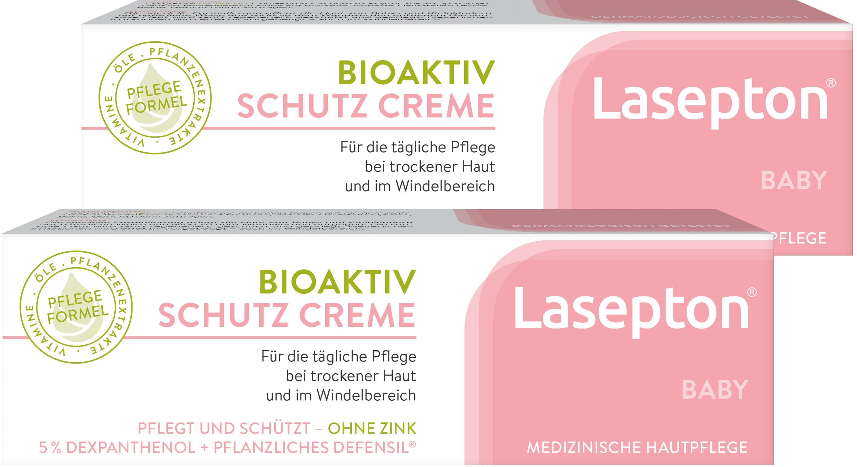 LaseptonMED Bioaktiv Schutz-Creme Baby Care 80ml x2 2x80 ml Creme