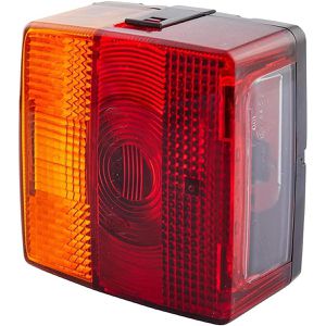 Hella Anhänger-Beleuchtung 2SE 004 623-001, beidseitig, 12/24V, Schluss-, Brems-, Kennzeichen- & Blinklicht, Glühlampe