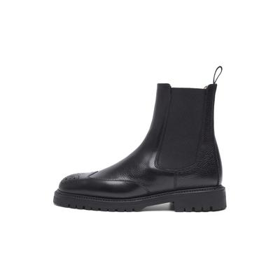Chelseaboots HENRY STEVENS "Bonnie FBCB3", Damen, Gr. 39,5, schwarz, Kalbsleder, Schuhe Chelseaboots