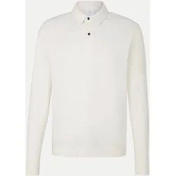 Langarm-Poloshirt TIMON Weiß 3XL