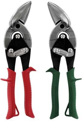 Midwest Tool Offset Forged Aviation Snip 2 Pcs. Offset Aviation Set - Single Item