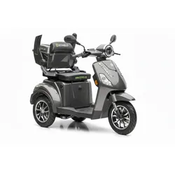 Seniorenmobil P1000, Blei-Akku, 25 km/h, 1000 Watt, Grau