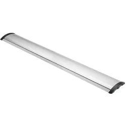 LogiLink, Kabelschutz + Kabelführung, Bodenkabelabdeckung, Alu & ABS, 1104x139x22mm, schneidbar, silber (Kabelbrücke, Kabelkanal, 110.40 cm)