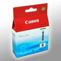 Canon Tinte 0621B001 CLI-8C cyan