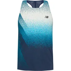 NEW BALANCE Race Day Funktionstank Herren | Gr. XXL | blau - blau