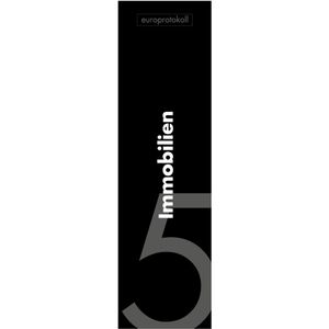 europrotokoll Rückenschilder Immobilien, 53 x 186 mm, Einsteckschild, 10 Stück