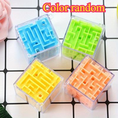 Trendy Discount Goods Mini Rolling Ball 3D Maze Puzzle Toys Brain Teasers Educational Decompression Toys For Kids Hand Game b