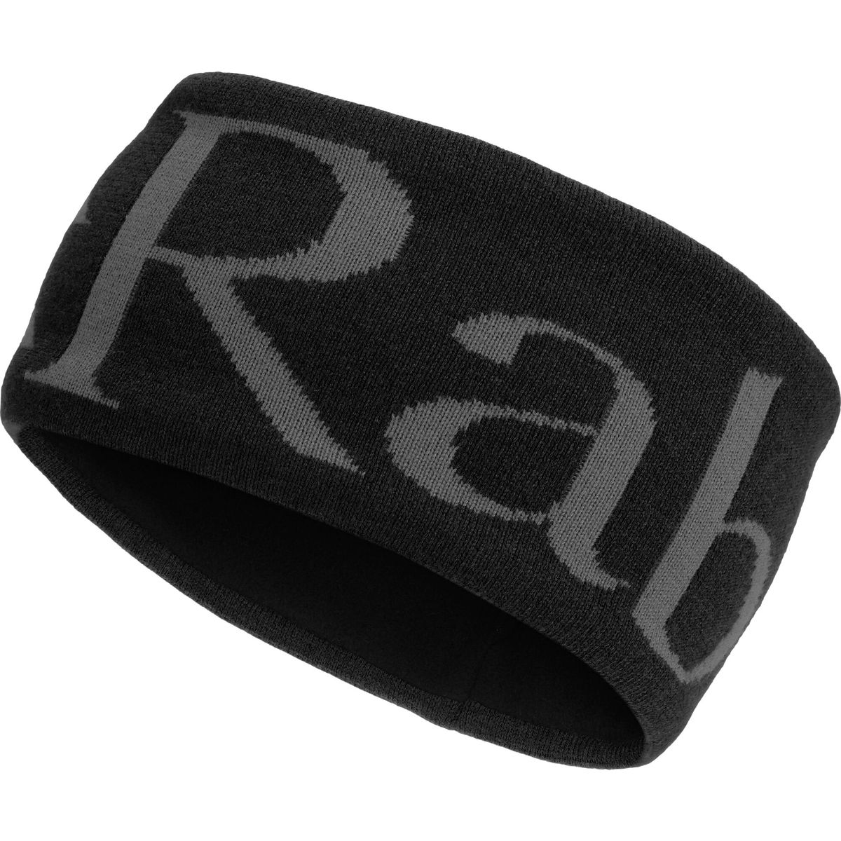 Rab Knitted Logo Headband anthracite (ANT) OS QAB-40-ANT-ONE