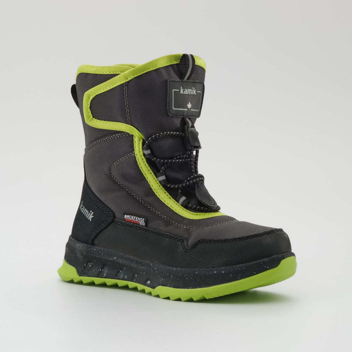 Kamik Stormexez charcoal-lime (CHL) 33 NF8124-CHL-33