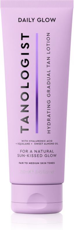 TANOLOGIST Daily Glow lait corporel hydratant pour un bronzage progressif teinte Light To Medium 250 ml