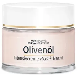 medipharma cosmetics Olivenöl Intensivcreme Rosé Nachtcreme 50 ml