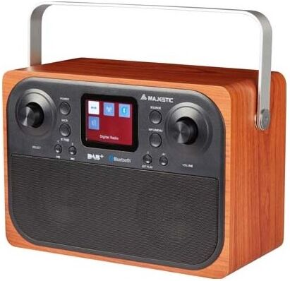 Radio Majestic 119197 Rt 197 Dab Legno e Nero
