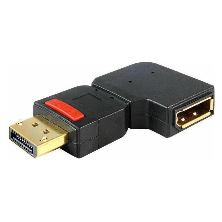 Delock Displayport Adapter, 180° gewinkelt (DisplayPort, DisplayPort) (65377)