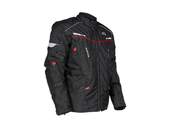 SQ Motorradjacke Voyager Schwarz L