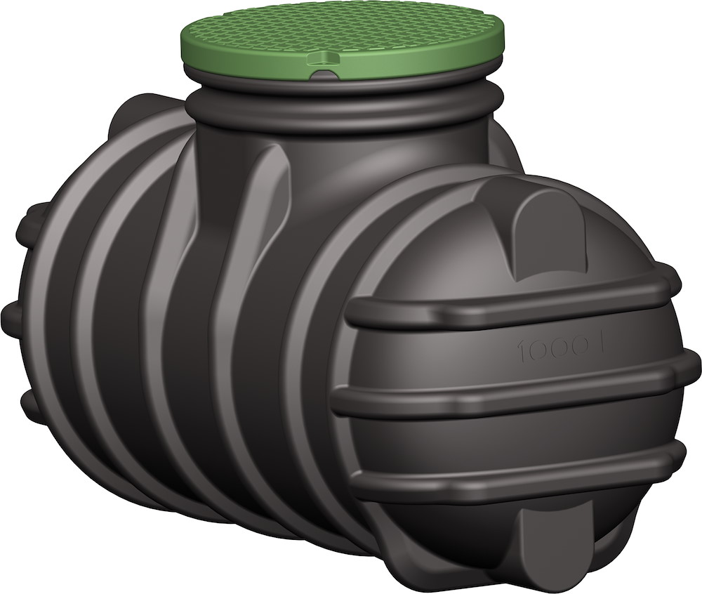 GRAFOTTOGMBH Regenwasser-Erdtank 1000 L Deckel, inkl. Einbauanleitung 16941892