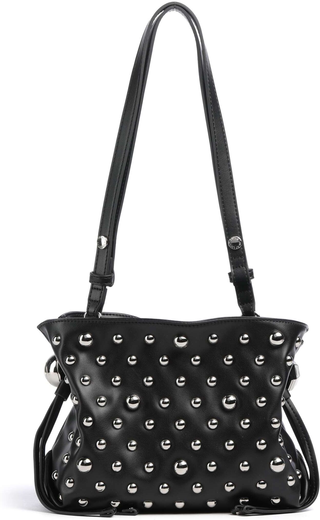 Liu Jo Riccy S Schultertasche aus Leder, schwarz