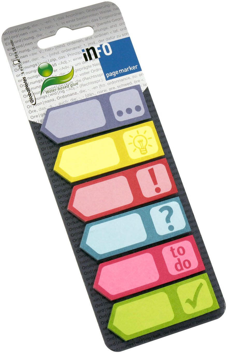 inFO Symbole Haftmarker 1,8 x 5,5 cm 5672-90
