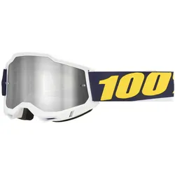 100% Accuri 2 Extra MTB Moto Brille Torc silber verspiegelt