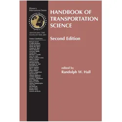 Handbook of Transportation Science, Fachbücher