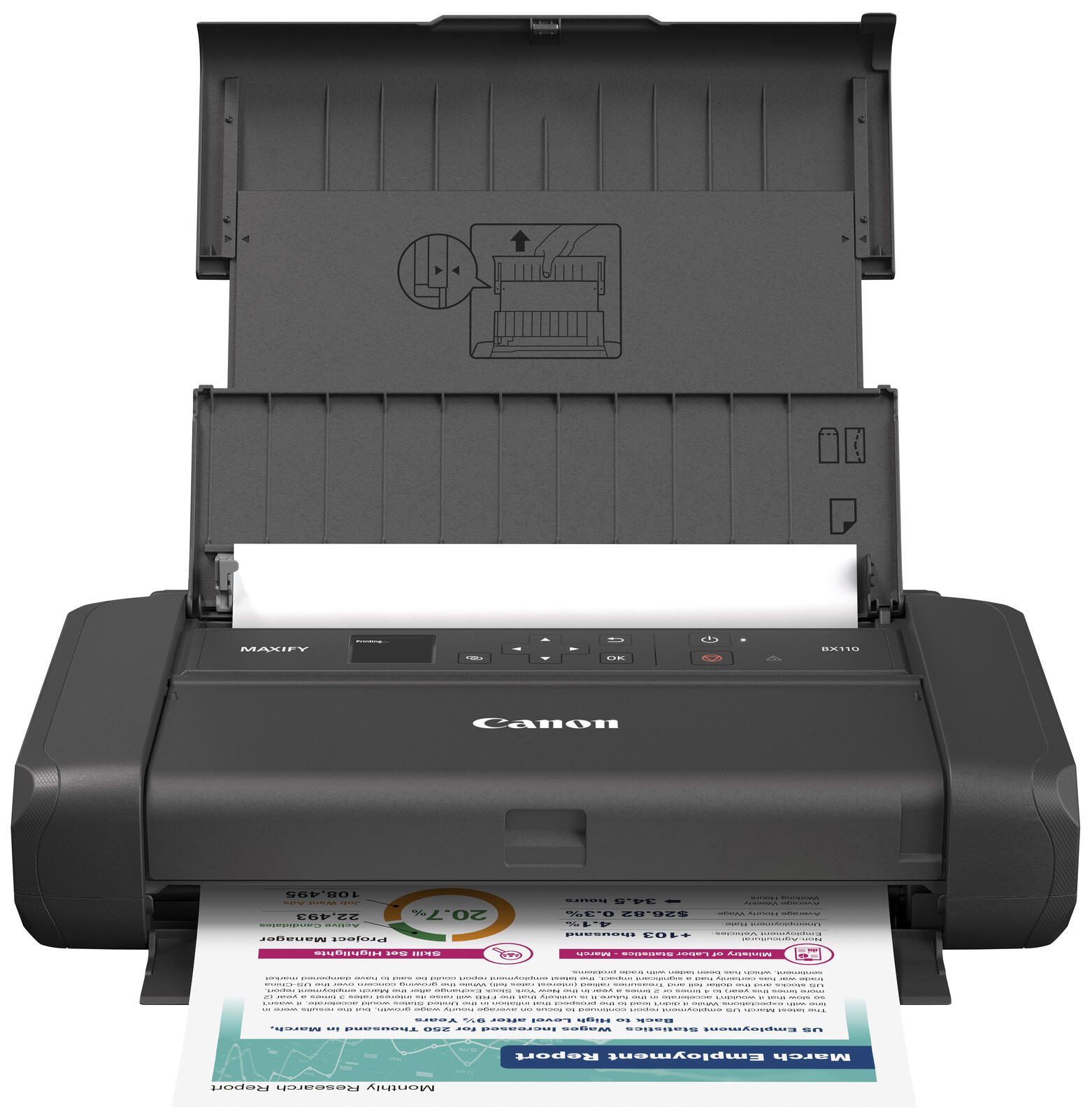 Canon MAXIFY BX110 mobiler Tintenstrahldrucker 7069C026