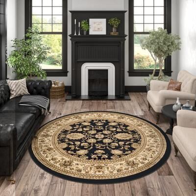Alise Rugs Soho Traditional Floral Oriental Indoor Area Rug