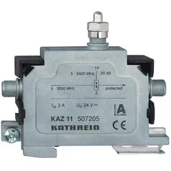 Kathrein KAZ 11 U Überspannungs-Schutzgerät, TV Zubehör, Silber, Schwarz